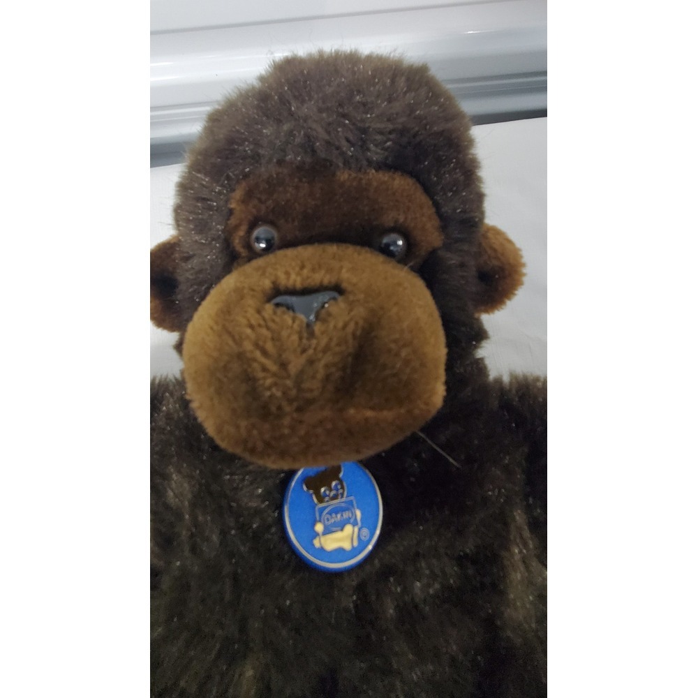 Vintage Dakin Monkey‎ Chimp Gorilla Plush Stuffed Toy 1979 17 inches - Picture 4 of 6